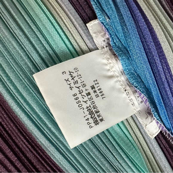 RARE Pleats Please Issey Miyake gradient cardigan - Picture 6 of 8